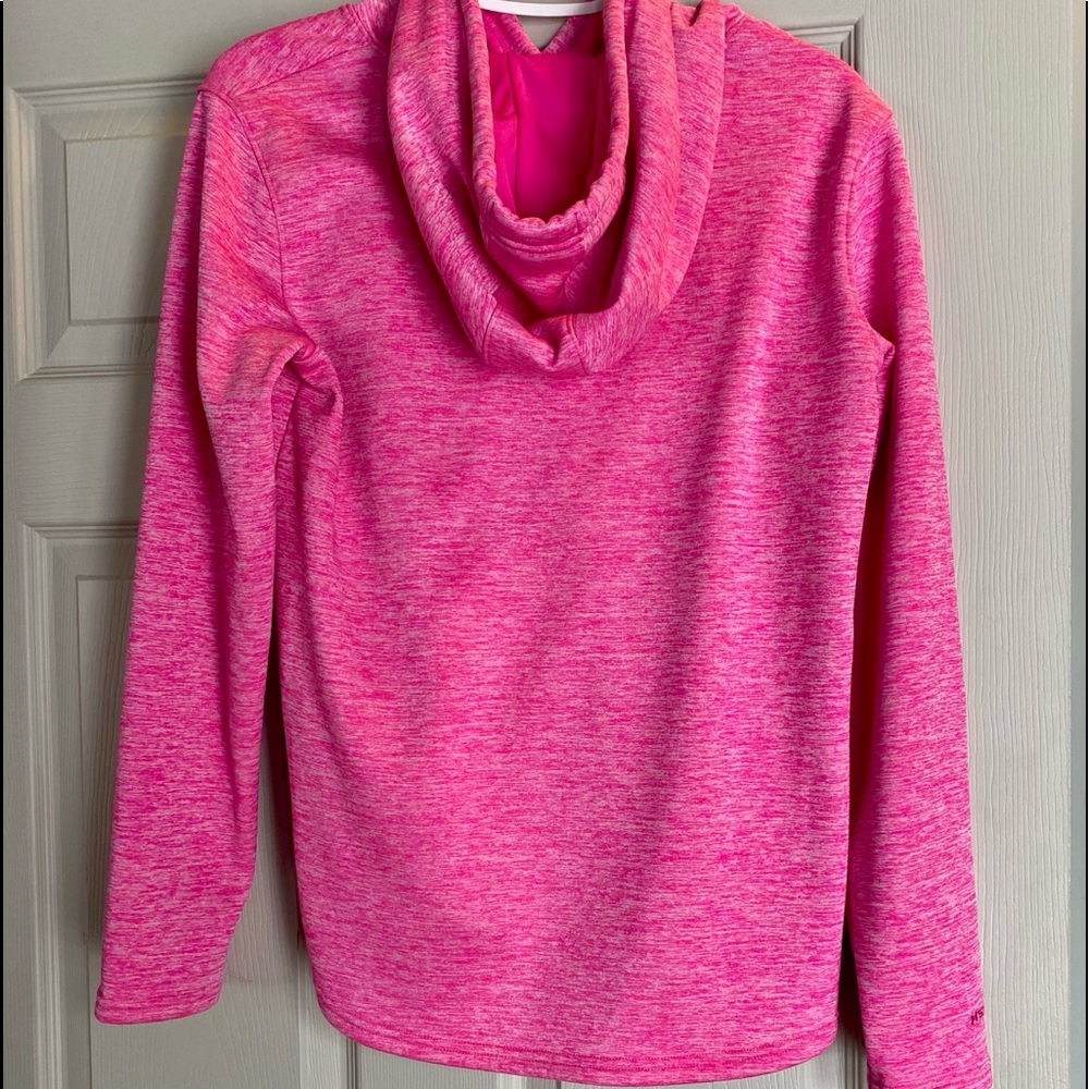 Pink under armor sweatshirt